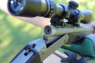 Traditions Muzzleloaders—Two Gun Review, Pursuit G4 and Buckstalker Breech open and ready for a primer. Not the fouling on the face after a couple of rounds.