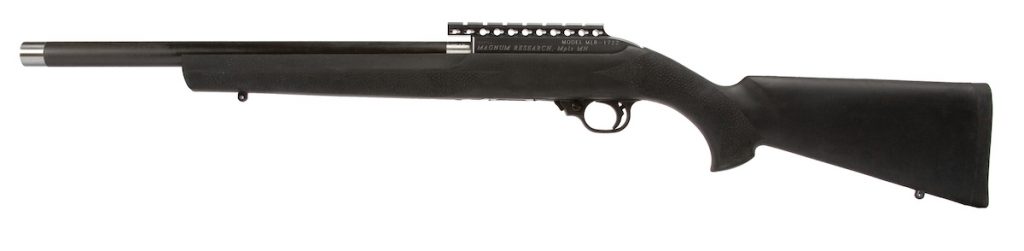 The author started with a Magnum Research MagnumLite MLR22H rimfire rifle. Image courtesy of Magnum Research. 