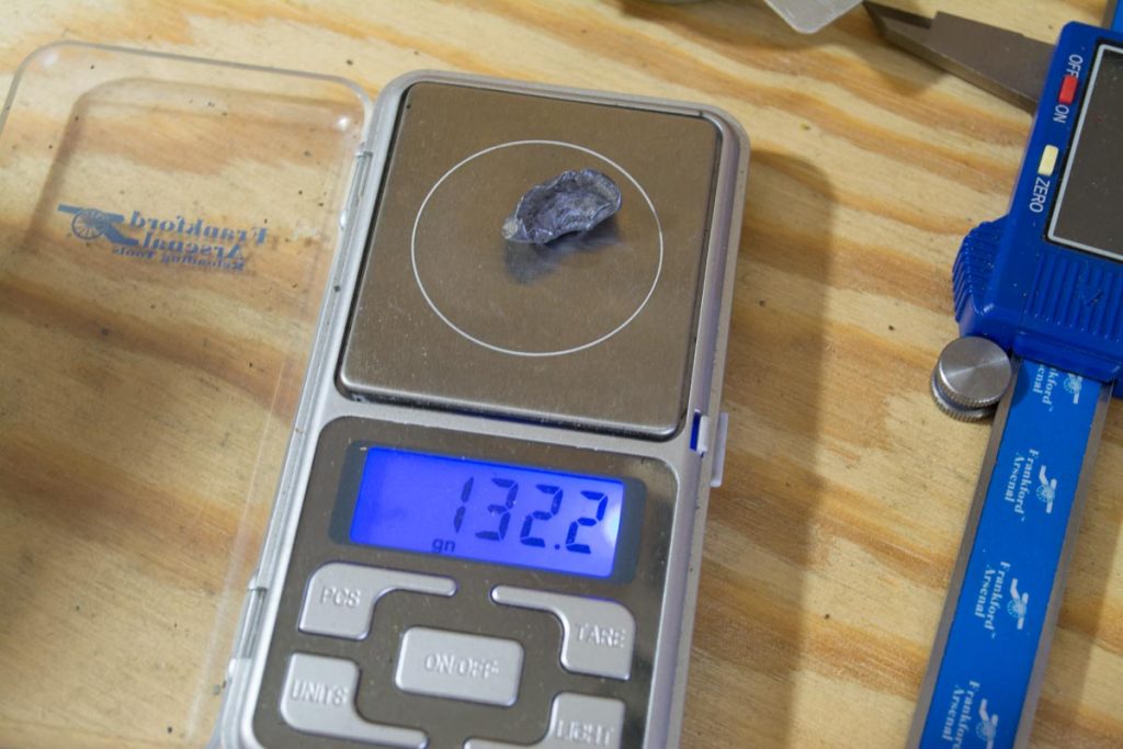Ammo Test: Winchester PDX1 Defender Segmenting Slug The recovered fragment weighed 132.2 grains - more than most 9mm bullets.