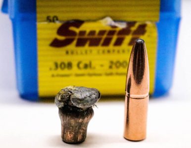 Is the .30-’06 Springfield Dead? A 200-grain Swift A-Frame bullet.