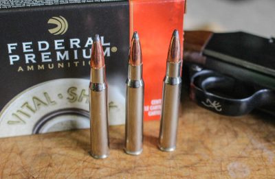 Federal Premium's 180-grain Nosler Partition load makes a fantastic all-around choice.