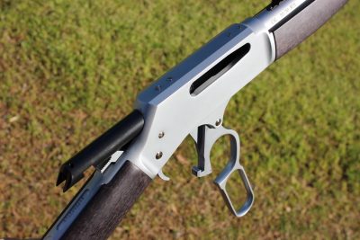 Henry All-Weather Lever Actions - Two Gun Review Action open.