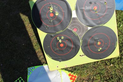 Henry All-Weather Lever Actions - Two Gun Review 45-70 on the left and 30-30 on the right.