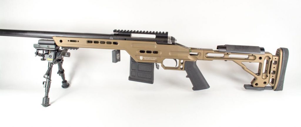 SMG Company Makes a Precision Rifle? MPA BA Lite PCR—Full Review Left side shown here with my own bipod - that's optional although the attachment points are there.