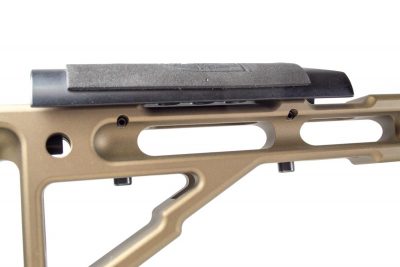 SMG Company Makes a Precision Rifle? MPA BA Lite PCR—Full Review The cheek rest is also easily adjustable.