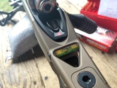 SMG Company Makes a Precision Rifle? MPA BA Lite PCR—Full Review The built-in level is visible without breaking your firing position so you can be sure the rifle is perfectly vertical.