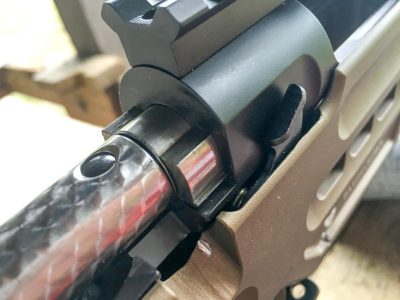 SMG Company Makes a Precision Rifle? MPA BA Lite PCR—Full Review The bolt release lever is on the right side of the receiver.