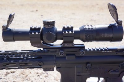 The P.E.P.R. mount from Burris worked extremely well with the XTR II scope for the author.