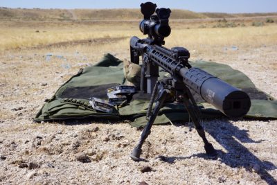 the GEMTECH ONE suppressor was a nice addition to the rifle for the author, and performed flawlessly.