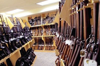 ATF's Firearm Library ( Photo: MPR Photo/Brandt Williams)