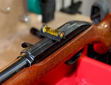 Scope Mounting Made Easy With Wheeler Engineering Kit Although not its original purpose, this bubble did well to level out the old Marlin.