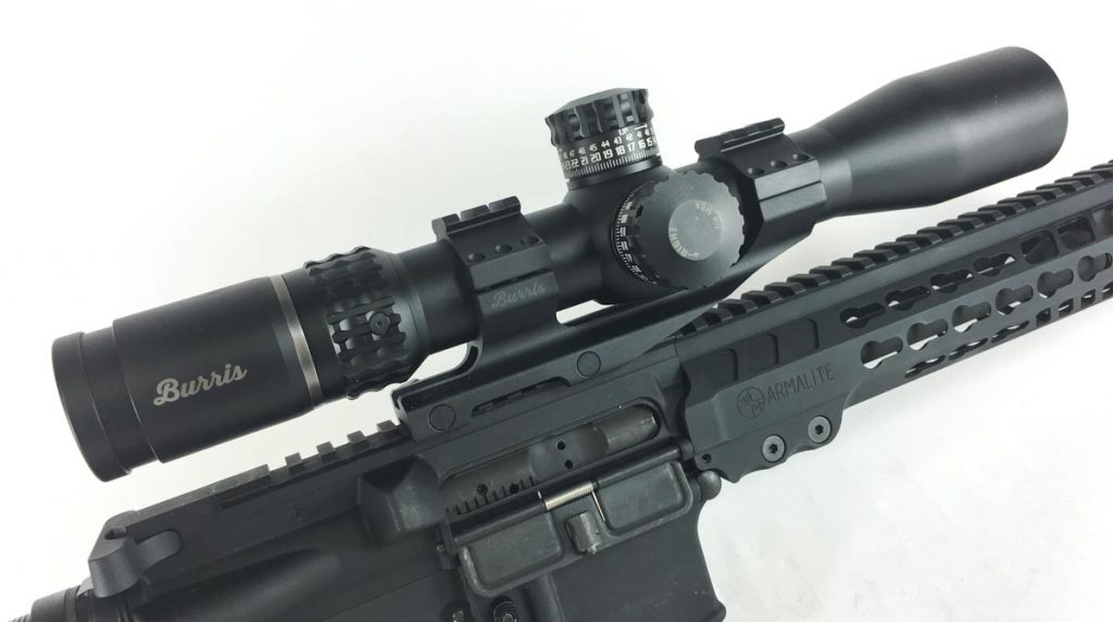 Depending on what you want to do, a more traditional scope like this Burris XTR II 2-10x can make sense too.