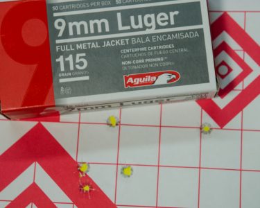 Sig's New P320RX Competition & Defense Pistol—Full Review He also shot Aguila ammo.