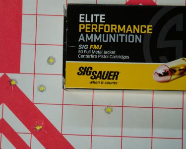 Sig's New P320RX Competition & Defense Pistol—Full Review He also used Sig's own FMJ ammo.