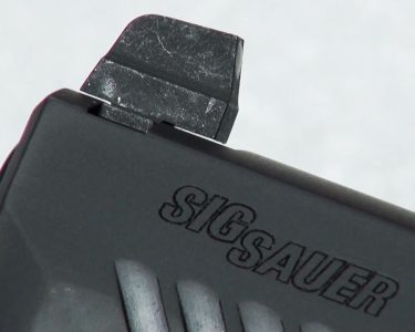 Because the front sight is so tall, special holster considerations exist - and unlike the regular P320, SIG does not provide one right now.
