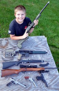 Rimfire guns are sure to put a small on any child's face. 