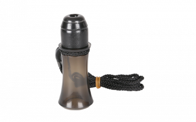 This snort-wheeze call by Flextone, called the Killer Wheeze, makes louder snort wheezes than most hunters can make with their mouth.