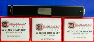 Guncrafter Industries is the only known supplier of ammo, but they offer a nice variety.