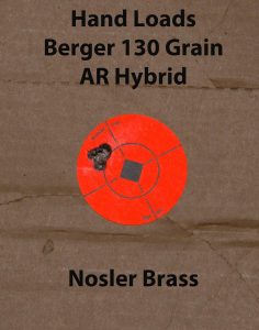 Using hand loaded 130-grain Berger AR Hybrid bullets and Nosler brass, the Surgeon was very scalpel-like with superb accuracy and long-range stability.