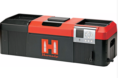 The Hornady Lock-N-Load Sonic Cleaner makes short work of cleaning your suppressor.