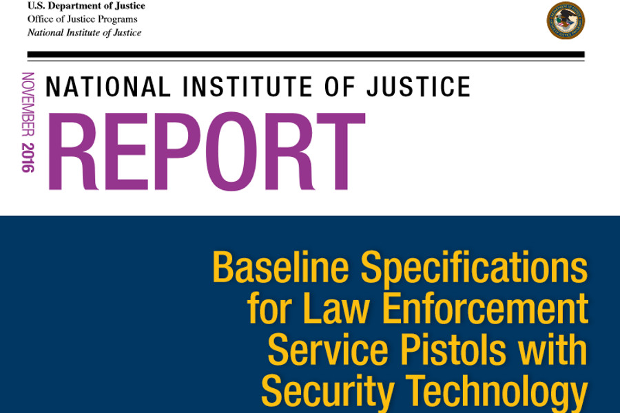 As Obama Exits, DOJ Cements 'Smart Gun' Requirements nij-smart-gun-requirements