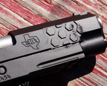 The Cerakote finish proved very durable, making this a real working gun, not a safe queen.