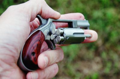 A 6.7-Ounce CCW Magnum? The Five-Shot Sidewinder—Full Review. The swing-out cylinder design of the Sidewinder makes reloading easier.