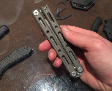 Benchmade’s 0 Titanium Butterfly Knife! — SHOT Show 2016 Benchmade’s 0 Titanium Butterfly Knife! — SHOT Show 2016