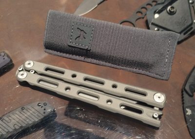 Benchmade’s 0 Titanium Butterfly Knife! — SHOT Show 2016