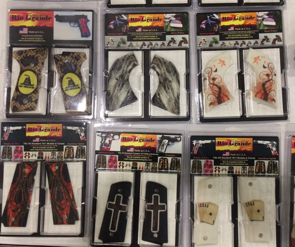 Classy, Artistic & Fun Custom Pistol Grips from Rio Grande -- SHOT Show 2017