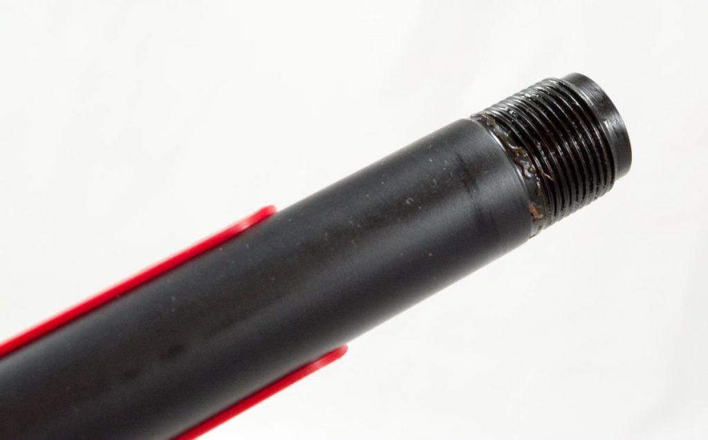 A Ton Of Rifle For Your Money: Thompson/Center .308 Compass - Full Review One of my favorite features is the factory threaded barrel.