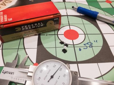 A Ton Of Rifle For Your Money: Thompson/Center .308 Compass - Full Review The Federal Premium 168-grain match grade load turned in the best 100-yard groups.