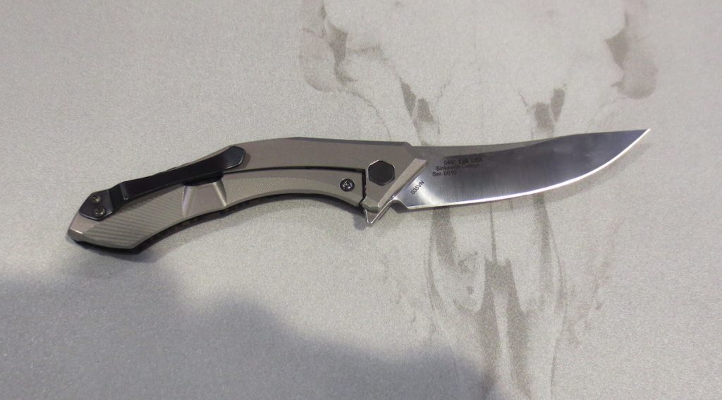 Zero Tolerance Persian Flipper Knife -- SHOT Show 2017