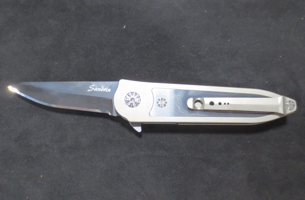 Sandrin Knives - First Ever Tungsten Carbide Folding Knife - SHOT Show 2017