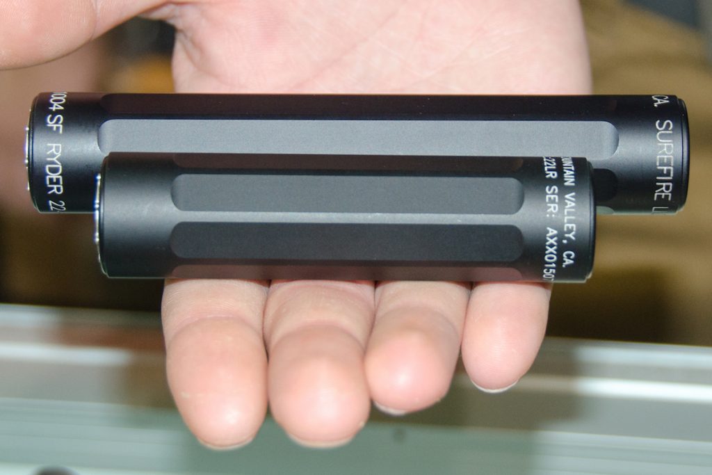 SureFire Showcases New Modular, Mini Suppressors - SHOT Show 2017 SureFire Showcases New Modular, Mini Suppressors - SHOT Show 2017