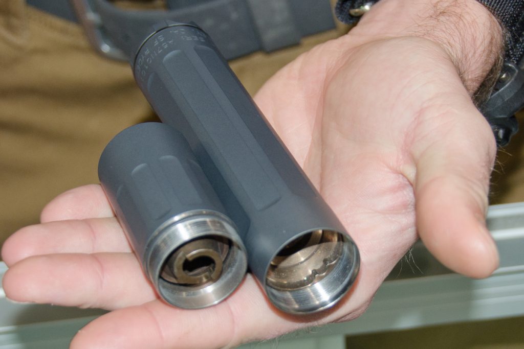 SureFire Showcases New Modular, Mini Suppressors - SHOT Show 2017 SureFire Showcases New Modular, Mini Suppressors - SHOT Show 2017
