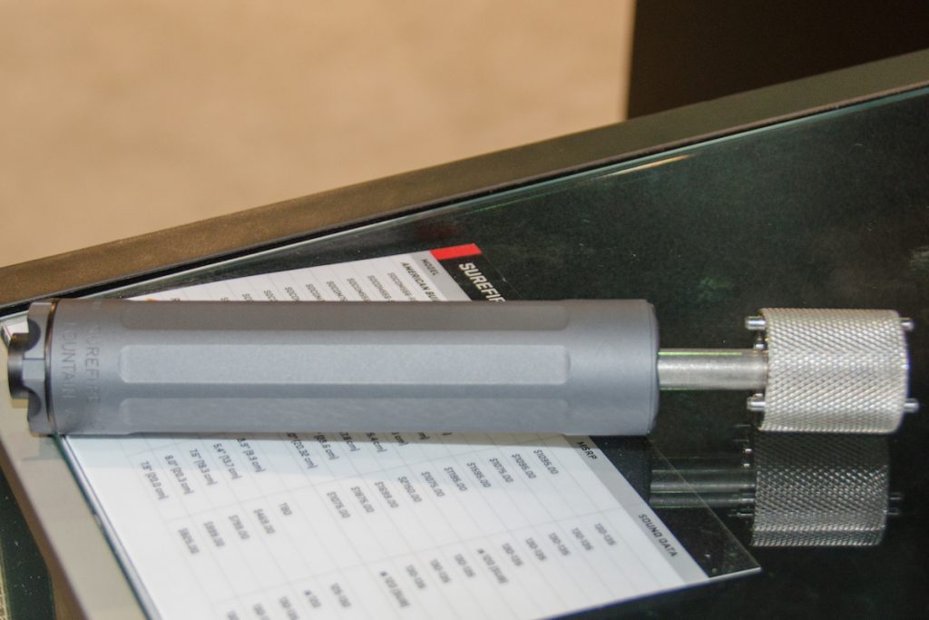 SureFire Showcases New Modular, Mini Suppressors - SHOT Show 2017 SureFire Showcases New Modular, Mini Suppressors - SHOT Show 2017