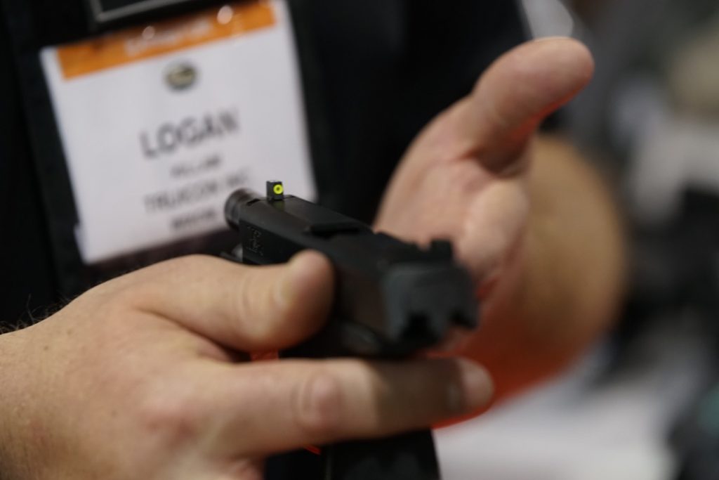 Trijicon 50 BMG Red Dot, ,000 Thermal Optic -- SHOT Show 2017