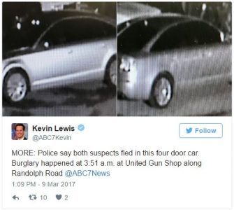 Video: Thieves Steal Over 30 Guns from Maryland Gun Store