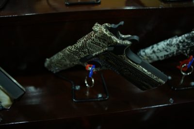 Iver Johnson Arms: 4-Barrel .22 LR Derringer, Semi-Auto Pistol-Grip Shotgun - SHOT Show 2017 Iver Johnson Arms: 4-Barrel .22 LR Derringer, Semi-Auto Pistol-Grip Shotgun - SHOT Show 2017