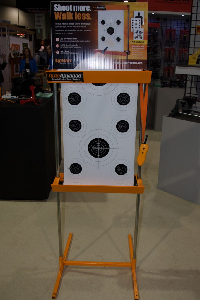 Lyman: 50th Edition Reloading Handbook, Remote-Controlled Target Stand - SHOT Show 2017