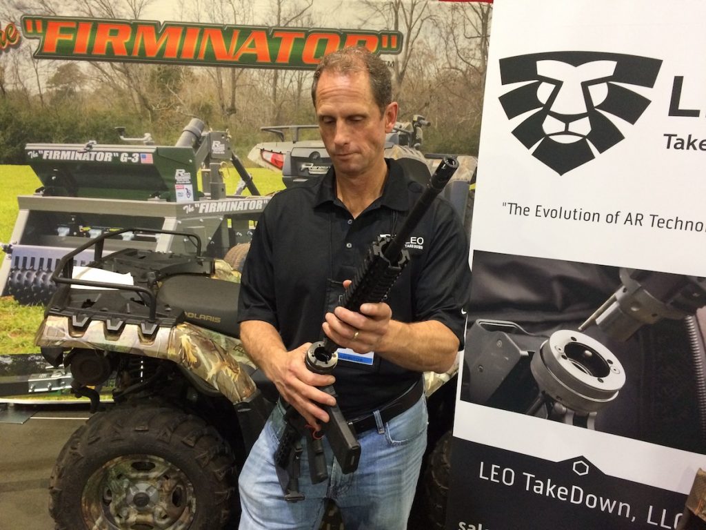 Revolutionary Takedown/Barrel Swap AR D Ring Collar - Check This Out! - NRA 2017