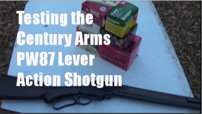 Winchester 1887 Lever Shotgun - The 0 Century Arms PW87 Full Review - Cowboy Time Machine