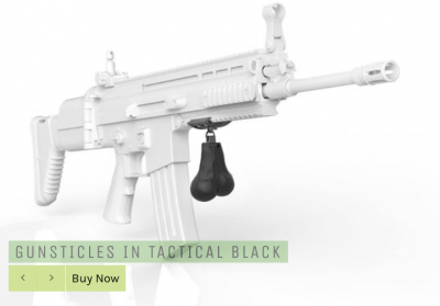 'Gunsticles' are Tactical Testicles for Your Black Rifle