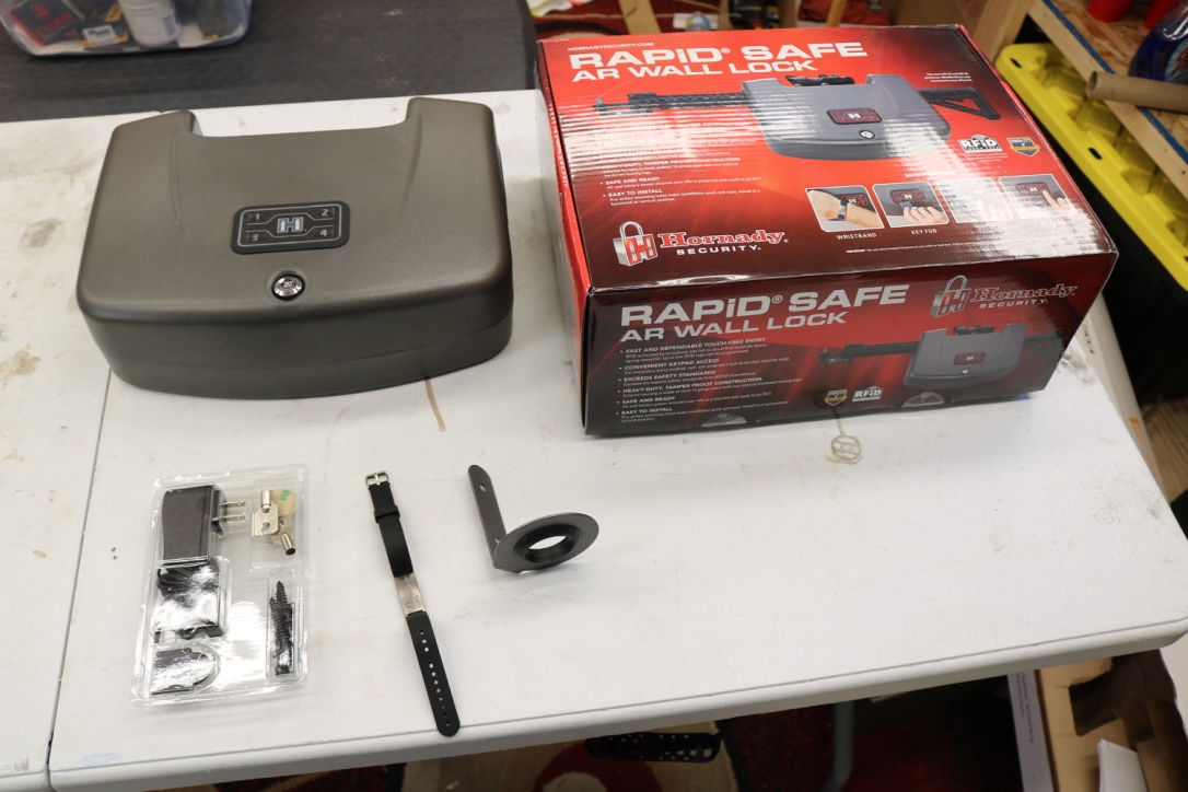 Quick Draw Your AR? Hornady’s RAPID Safe AR Wall Lock Hands On Review.