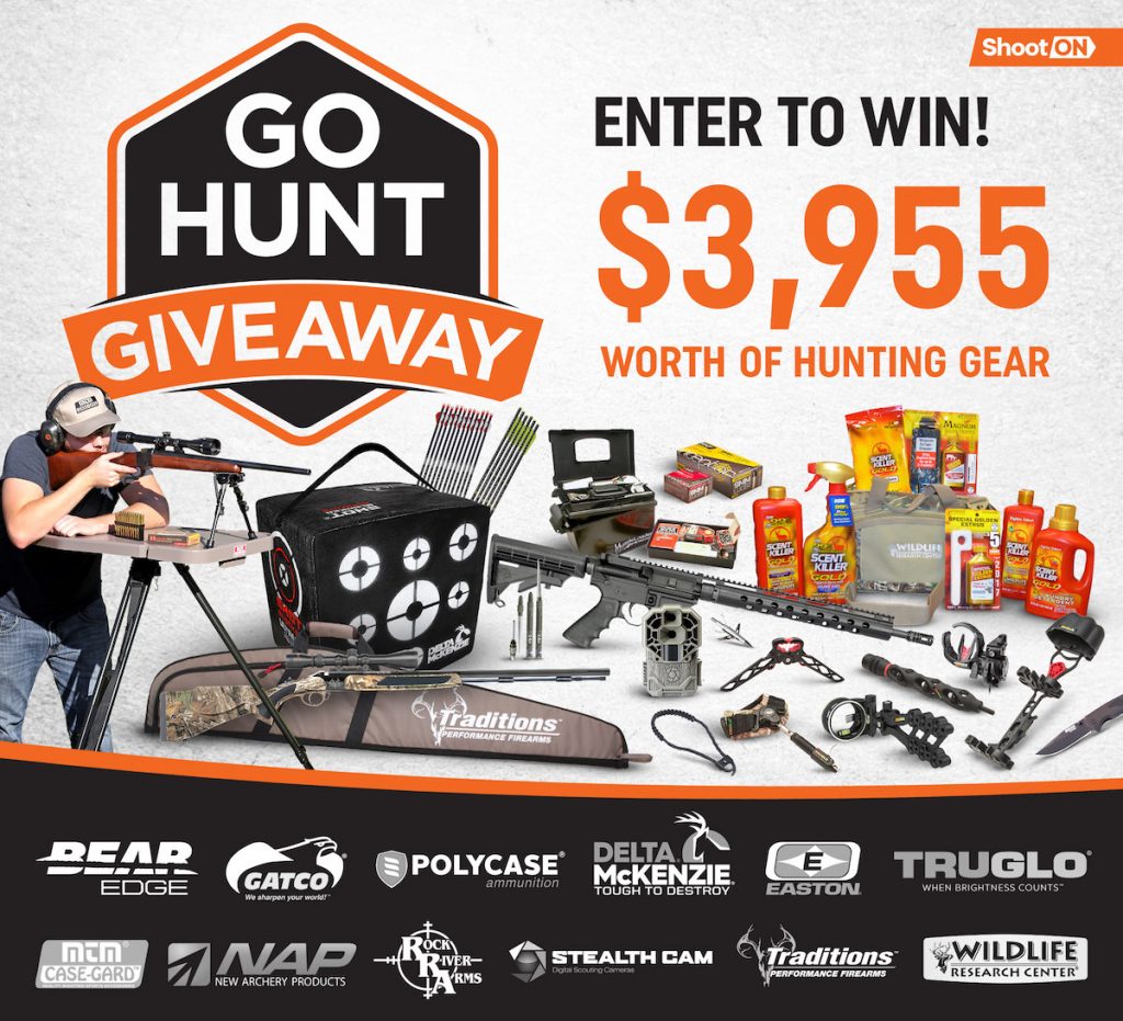 Enter the 'Go Hunt' Giveaway! Win ,955 Worth of Hunting Gear!