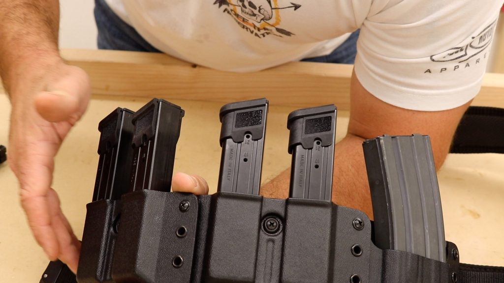 High Threat Concealment Quick Response System: P320 X-Five with 84 Rounds On Tap