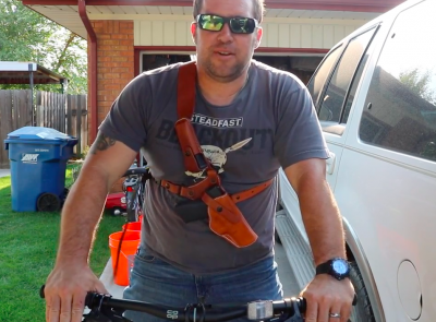 Get a Diamond D Leather Chest Holster for Your Man-Sized Gun!