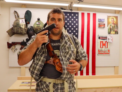 Get a Diamond D Leather Chest Holster for Your Man-Sized Gun!