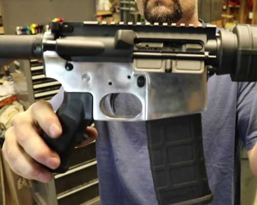 Recycling At Its Best: Working Aluminum Can AR-15